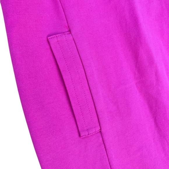 Ann Taylor Fuchsia Sleeveless Fitted Sheath Sun Dress Size 4 - Picture 2 of 5